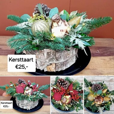 Workshop kersttaart maken